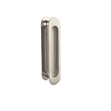 1 Pair Oval Sliding Flush Pulls - 180mm x 38mm