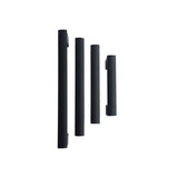 Matt Black kitchen Handle (192mm) - Pit Series