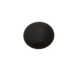 Matt Black Large Round Kitchen Knob - Rose Series