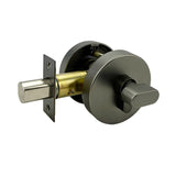 Single Cylinder Deadbolt Coral Series - Gunmetal Finish