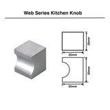 Square Kitchen Knob - Web Series