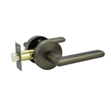 Passage Lever Set - Gunmetal Finish