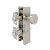 Stainless Steel Finish Privacy Door Knob Set  - Jasper Series
