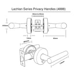 Lachlan Series Privacy Lever Set