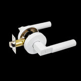 Pure White Finish Privacy Set - Addison Series