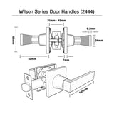 Wilson Series Passage Set (2444MB) - Matte Black Finish
