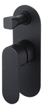 Coral Shower & Bath Mixer Diverter - Matt Black