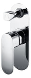Coral Shower & Bath Mixer Diverter - Chrome