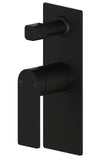 Coomera Shower & Bath Mixer Diverter - Matt Black