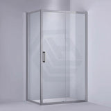 920-1750x2000mm L Shape Shower Screen Sliding Door Variant Colour Semi-frameless 6mm Glass with Return Panel