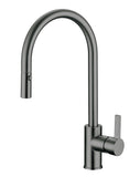 Ocean Deluxe Pull Out Kitchen Sink Mixer - Gunmetal Grey