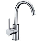 Gooseneck Basin Sink Mixer - Chrome