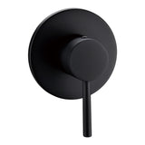 Coral II Shower & Bath Mixer  - Matt Black