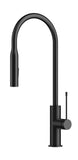 Aura Deluxe Pull-out Sink Mixer - Matt Black