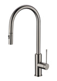 Ocean Deluxe II Kitchen Pull-out Sink Mixer - Gunmetal