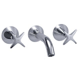 Trend Bath Tap Set - Chrome