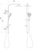 Seaforth Combo Shower Set - Chrome