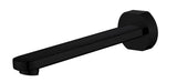 Coral Bath Spout - Matt Black