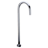 Bella Round Floor Mounted Bath Spout - Chrome