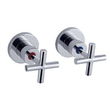 Moderno Wall Top Assembles - Chrome