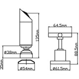Moderno Shower Set - Chrome