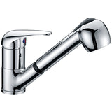Rubine Pull Out Kitchen Sink Mixer - Chrome