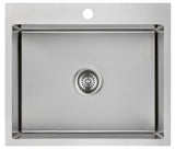 Eva Above/Undermount Laundry Sink 580mm x 400mm - Stainless Steel