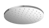 Round ABS Plastic Shower Head  250mm - Chrome