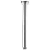 Round Ceiling Drop Down Shower Arm 300mm - Chrome