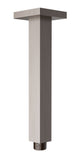 Square Ceiling Drop Down Shower Arm 310mm - Brushed Nickel