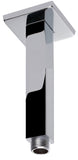 Square Ceiling Drop Down Shower Arm 100mm - Chrome
