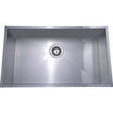 Rosa Above or Undermount Single Bowl 720mm x 400mm - Stainless Steel