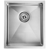 Eva Above/Undermount Single Bowl 340mm x 400mm - Stainless Steel