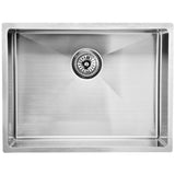 Eva Above/Undermount Single Bowl 540mm x 400mm - Stainless Steel