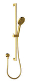 Pacifica Shower Rail - Brushed Gold