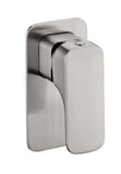 Eva Shower & Bath Mixer - Brushed Nickel
