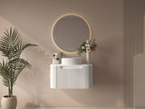 Rome 750mm Wall-Hung Cabinet - Matt White