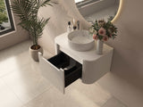 Rome 750mm Wall-Hung Cabinet - Matt White