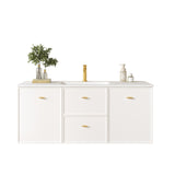 Seattle 1200mm Wall-Hung Cabinet - Matt White