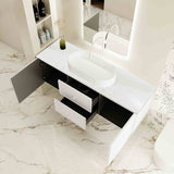 Seattle 1500mm Wall-Hung Cabinet - Matt White