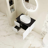 Seattle 750mm Wall-Hung Cabinet - Matt White