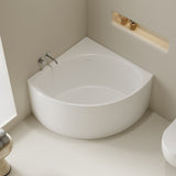 Stanford Triangle Corner Bathtub - Gloss White