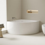 Stanford Triangle Corner Bathtub - Gloss White
