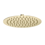 Pacifica Round Shower Head 300mm - Brushed Gold