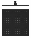 Eva Square Shower Head 300mm - Matt Black