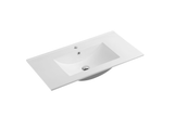 Paris 900mm Wall-Hung Vanity - Walnut Woodmatt