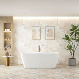 Venice Freestanding Bathtub - Gloss White