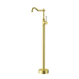 Birmingham Free Standing Floor Mixer  - Brushed Gold