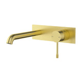 Bronte Wall Mixer & Spout Combination - Brushed Gold