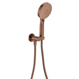 Cobre Hand Shower on Bracket - Brushed Copper